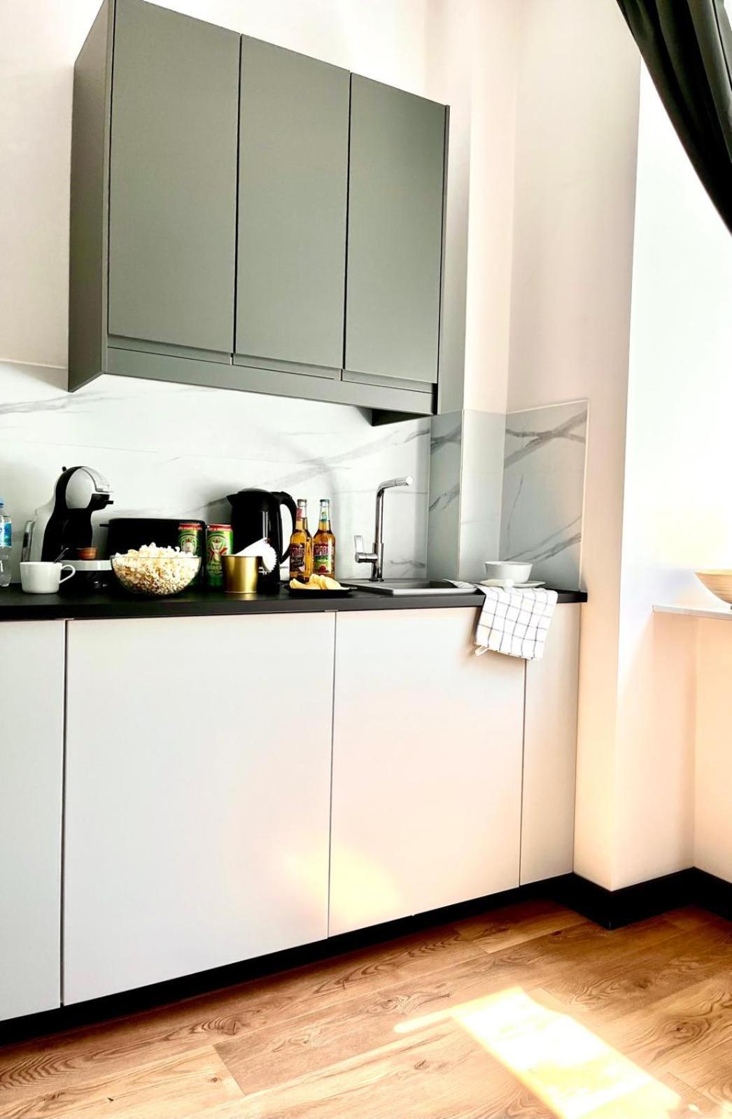 Amazing 1 Room Condo Warszawa Center, Sauna מראה חיצוני תמונה