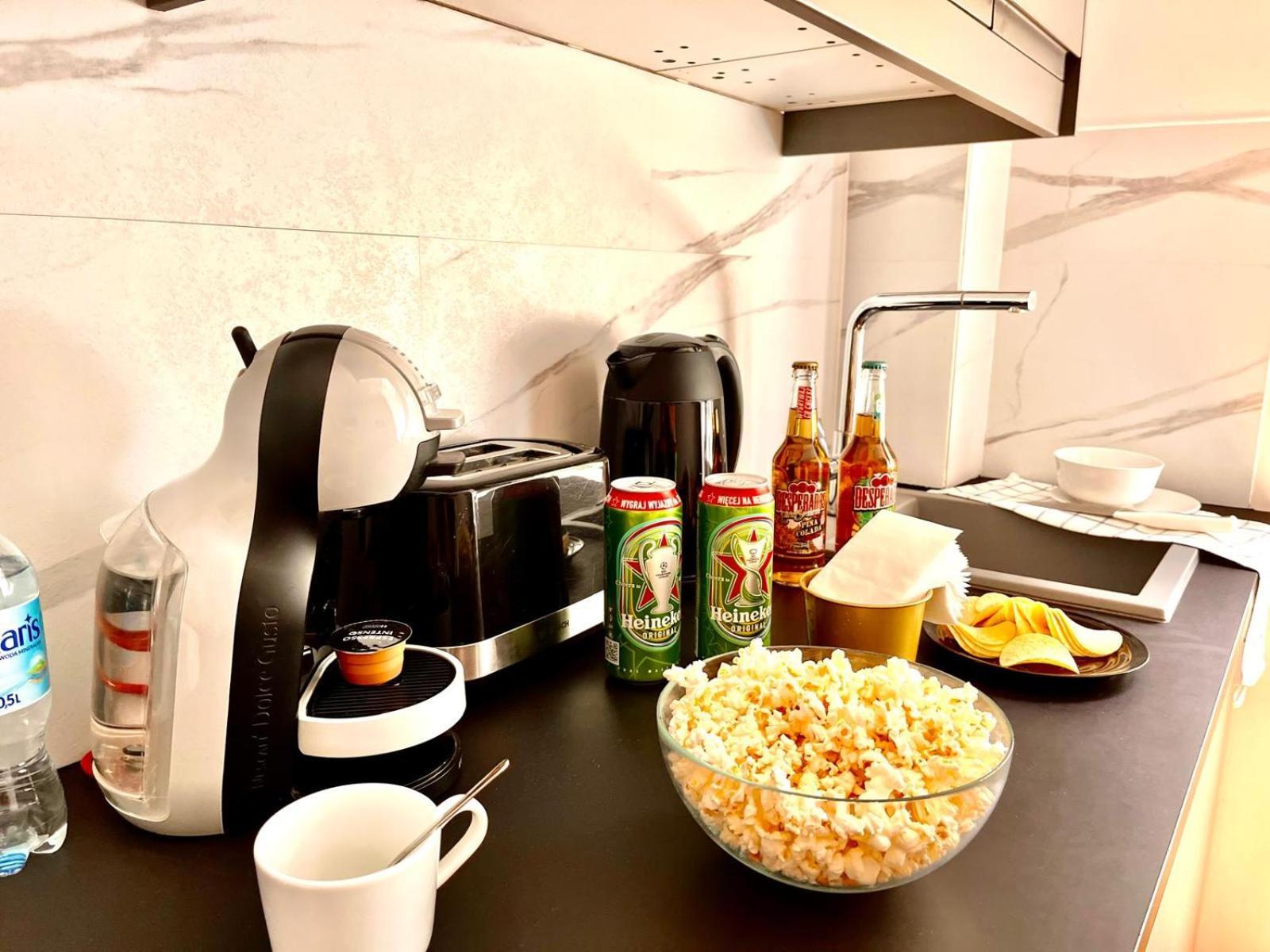 Amazing 1 Room Condo Warszawa Center, Sauna מראה חיצוני תמונה